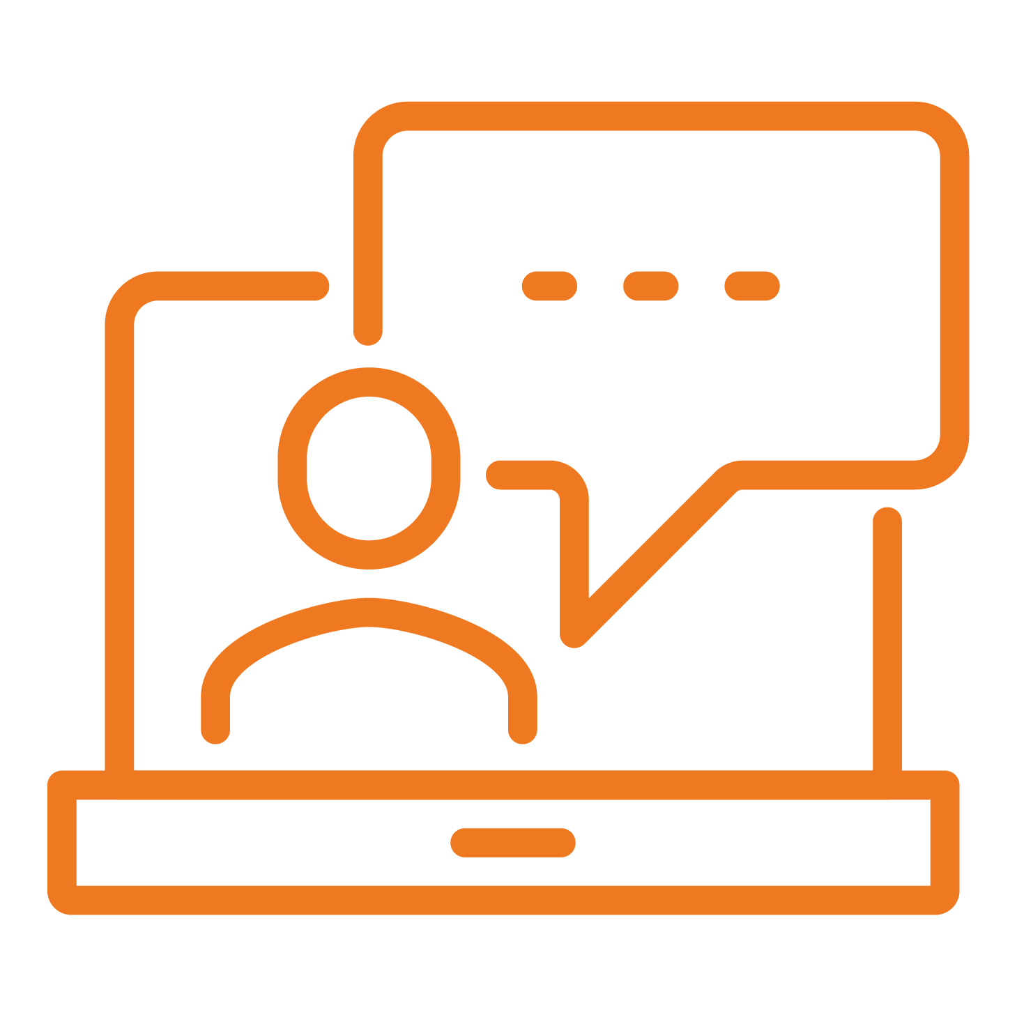 communication-icon-orange